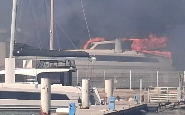 Our Brand New Catana OC50 Burned in France Forest Fire